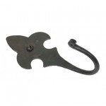 Anvil 33121 Fleur De Lys Coat Hook Beeswax 10.75